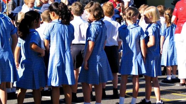 About 5 per cent of all classes across Queensland were over target in 2017.