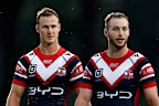 Daly Cherry-Evans and Sam Walker at the Roosters.