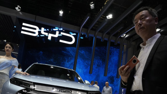 China’s BYD overtook Tesla as the world’s largest seller of EVs in the December quarter.