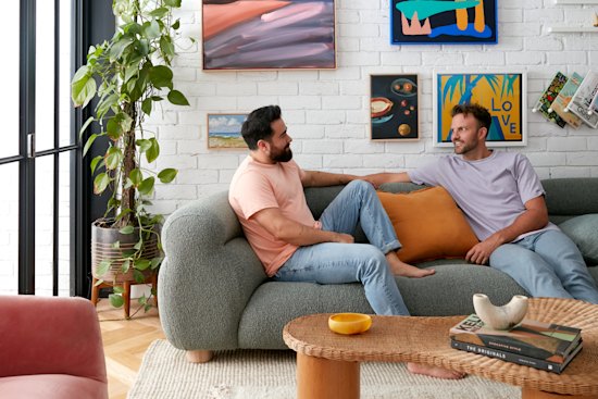 Ryan McGregor (right), an interior architect, and Jono Fleming, an interior designer.
