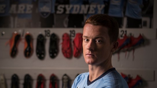 Sydney FC midfielder Brandon O'Neill overcame Perthes disease as a kid to reach the grand final. 