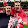 Wrexham co-owners Ryan Reynolds and Rob McElhenney.