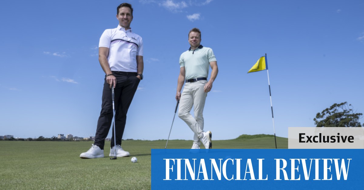 Fishburners chairman Clive Mayhew tips $1.2m into blockchain-based golf company Play Today by Mirk founders Mark and Michael Dries