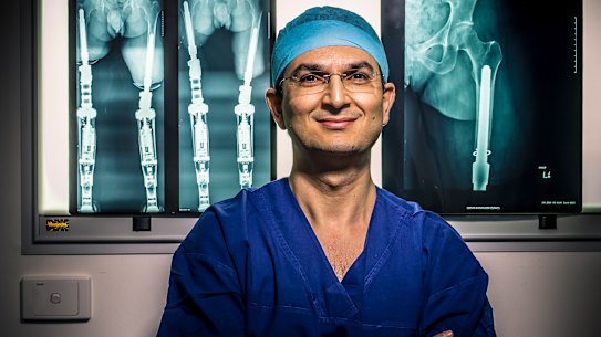 Munjed Al Muderis: “Look, I’m not perfect ... [but] the vast majority of patients are extremely happy.”
