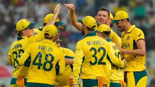 Australia’s opponents on Sunday have three of the top eight bowlers at this World Cup.