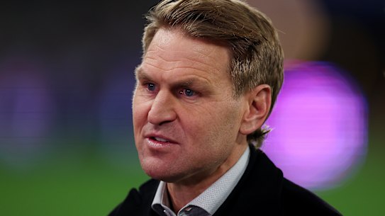Leading footy media figure Kane Cornes.