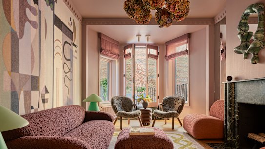 Sydney designer Greg Natale’s latest project, a New York City townhouse, is “an immersive experience”.