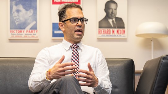 Treasurer Daniel Mookhey.