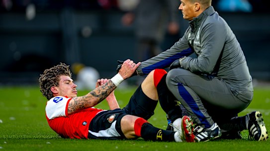 Jordan Bos has suffered another hamstring injury.