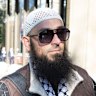Islamic preacher Wissam Haddad outside the Federal Court in Sydney on Wednesday.