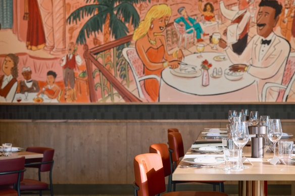 Riverside bar Marmont evokes the sunshine and glamour of Los Angeles.