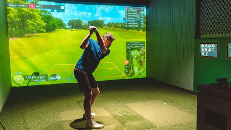 Virtual reality: How a Sydney golfer qualified for the NSW Open on a fake golf course
