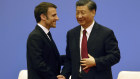 Emmanuel Macron and Xi Jinping in Beijing last week.