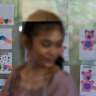 Girls are seen inside a playroom at the PREDA children protection centre, in Olongapo, Zambales, The Philippines.  
 