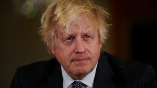 British Prime Minister Boris Johnson.