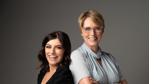 Getting the band back together: ex-adviser Angela Pippos and former MP Zoe Daniel are hitting the speaking circuit.