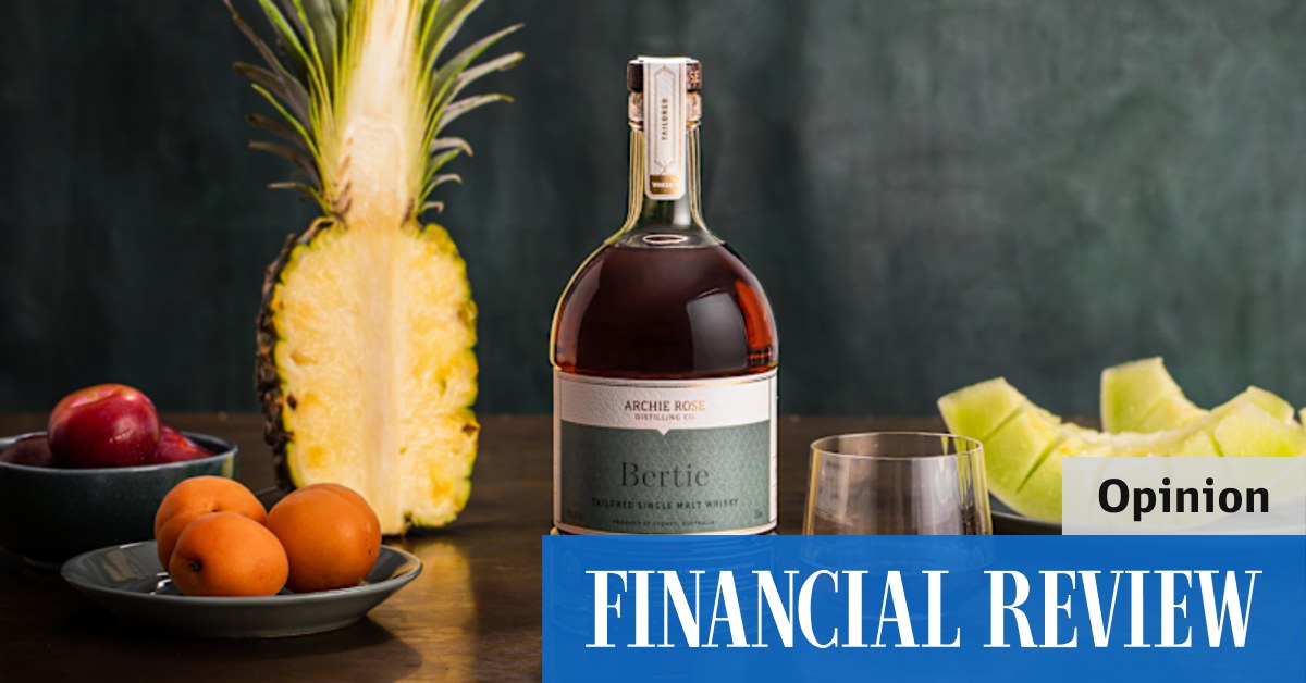 Archie Rose whisky launches tailor-made program with single grain malt - Vimarsana News