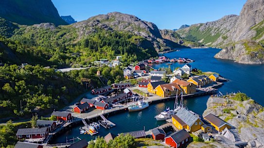 “There’s no rush. The air is clean,” says local Svein-Roar Pettersen.
