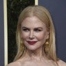 Nicole Kidman arrives at the 77th annual Golden Globe Awards at the Beverly Hilton Hotel on Sunday, Jan. 5, 2020, in Beverly Hills, Calif. (Photo by Jordan Strauss/Invision/AP)