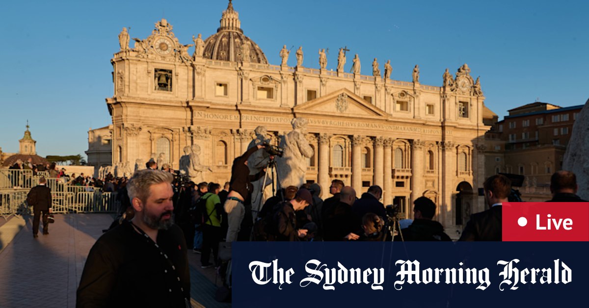Head of Catholic Church laid to rest in private burial; Trump and Zelensky pictured meeting at St Peter’s Basilica