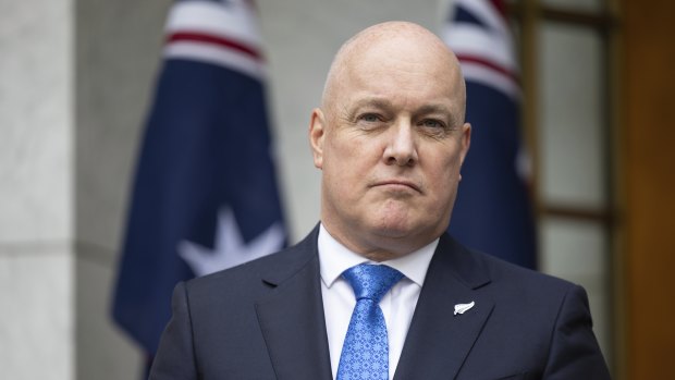 New Zealand Prime Minister Christopher Luxon.