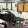 US anti-abortion office hit by Molotov cocktail after threat painted on wall