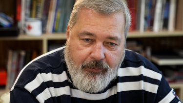 Novaya Gazeta editor Dmitry Muratov.