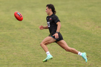 Collingwood’s feted father-son Nick Daicos has been the centre of plenty of attention.