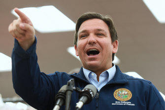 Florida Governor Ron De Santis has opposed mask and vaccination mandates in his state.