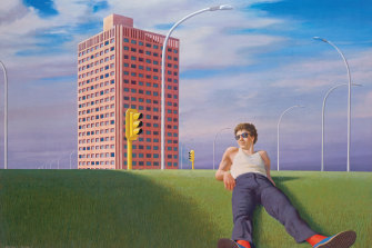 Jeffrey Smart exhibition review, National Gallery of Australia 2021 and 2022