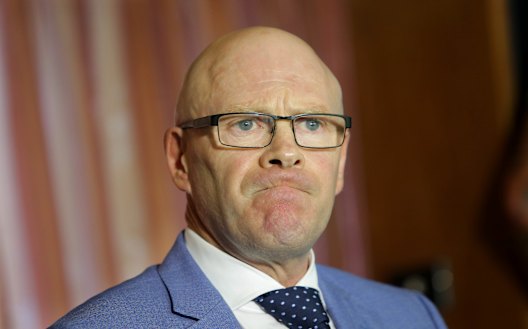 Sharks CEO Barry Russell: "We will take the appropriate action once the investigation is concluded."