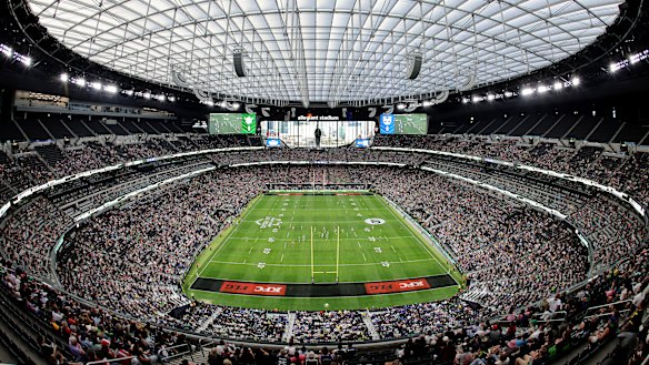 Allegiant Stadium: The field of NRL dreams after another Vegas venture.