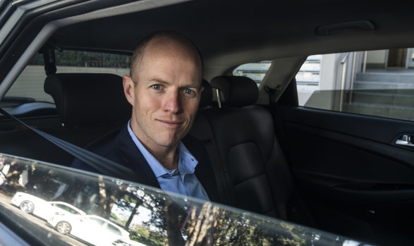 Uber Australia general manager Dom Taylor.