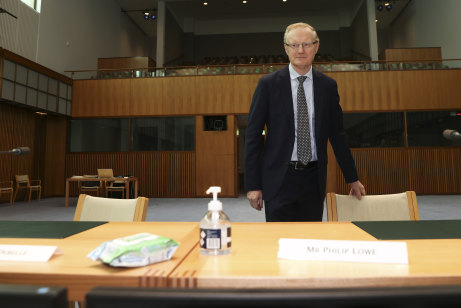 Reserve Bank of Australia governor Philip Lowe.