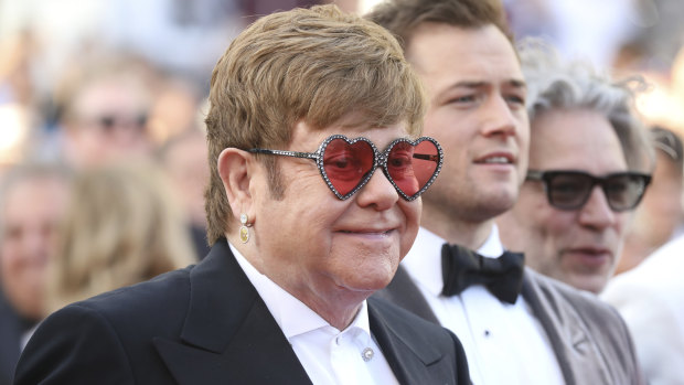 Elton John, founder of the Elton John AIDS Foundation.