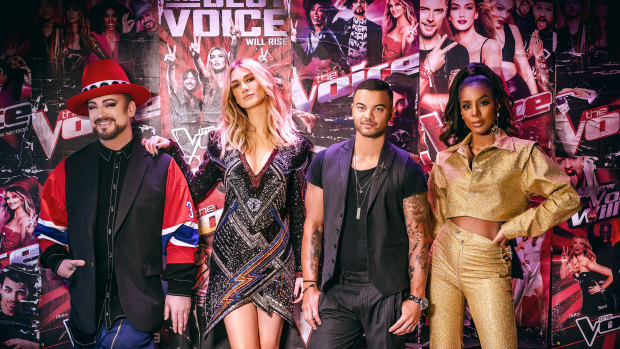 The Voice is back on Nine.