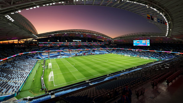 A general view of the Sydney Football Stadium during the FIFA Women’s World Cup.