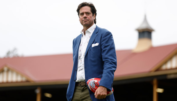 Gillon McLachlan is comfortable with how long the CEO process has taken.