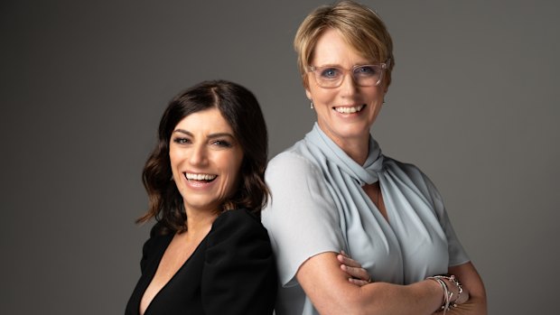 Getting the band back together: Ex-adviser Angela Pippos and former MP Zoe Daniel are hitting the speaking circuit.