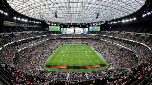Allegiant Stadium: The field of NRL dreams after another Vegas venture.