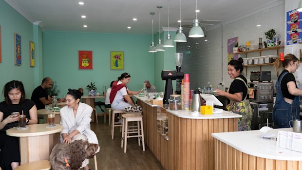 Ickle Coffee interiors.