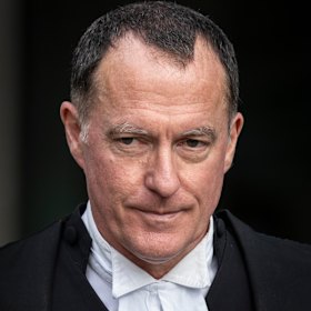 Defence counsel Colin Mandy, SC, on Monday.