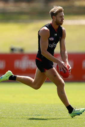Dyson Heppell is likely to lead the Bombers again, according to new coach Brad Scott.