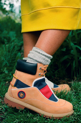 The Tommy Hilfiger x Timberland transforms the hiking boot which was a symbol of nineties cool.