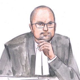 Defence counsel Paul Yovich.