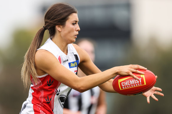 Georgia Patrikios is part of the new generation making their mark in the AFLW.