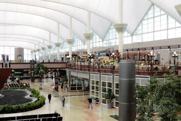 Denver’s airport is twice the size of Heathrow. 