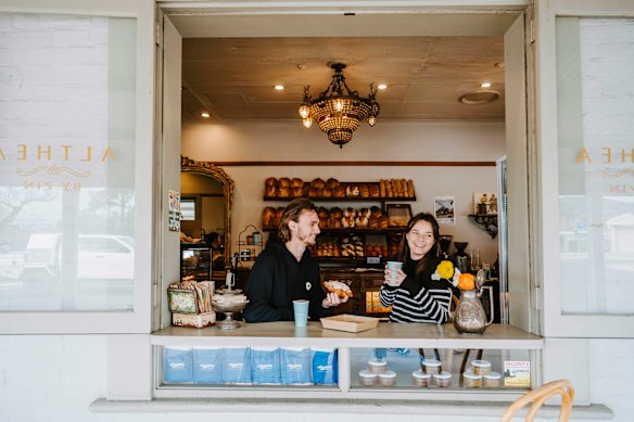 Althea da Zin Bakery em Mudgee.