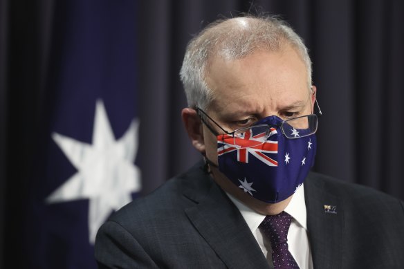 Scott Morrison’s government has been lambasted for a botched vaccine campaign that has left Australia’s jab rate lagging well behind other advanced economies.