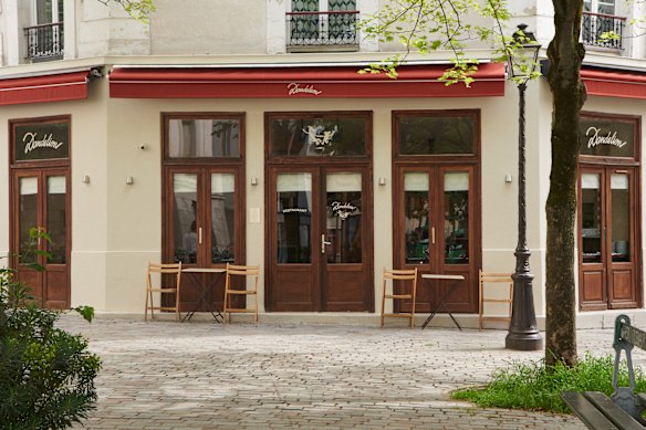Restaurant Dandelion in the 20th arrondissement.